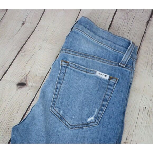 JOE'S JEANS Women's Lucania High Rise Skinny Ankle Distressed Jeans SIZE 25 - Picture 2 of 8
